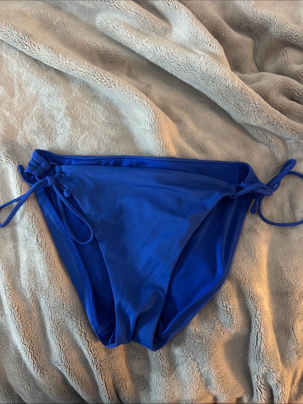 Royal Blue Tie-Side Bikini Bottoms from Victoria secret size small